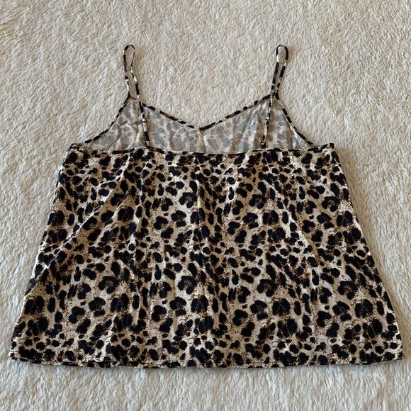 Esmara by Heidi Klimt cheetah print black top - Picture 6 of 16